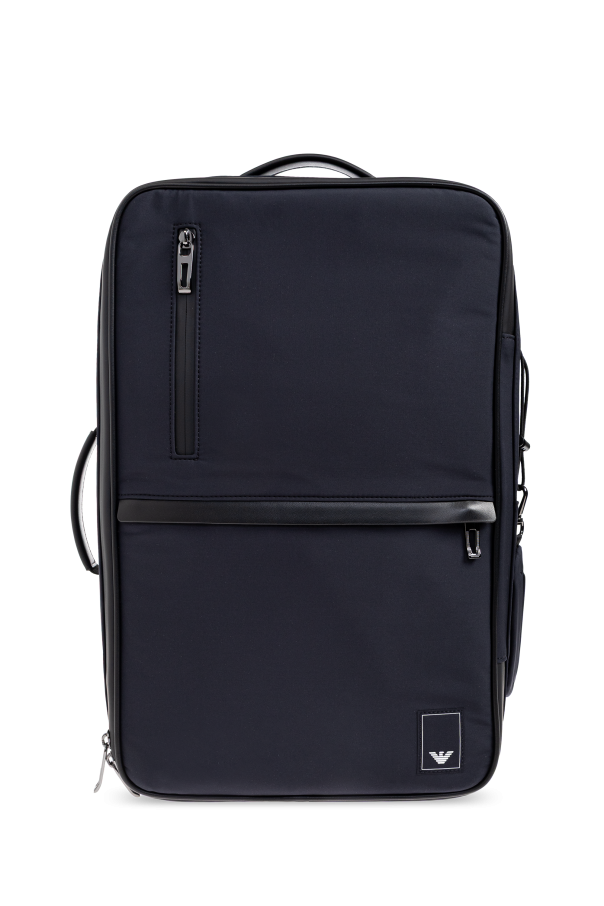 Backpack with logo od Emporio Armani