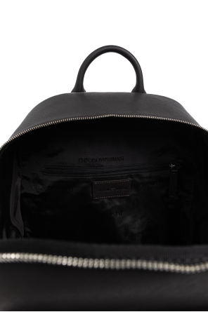 Emporio Armani Plecak z aplikacją w kształcie logo