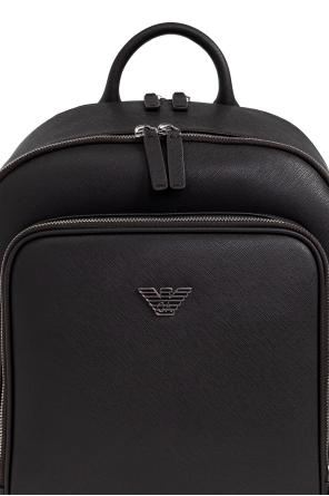 Emporio Armani Plecak z aplikacją w kształcie logo