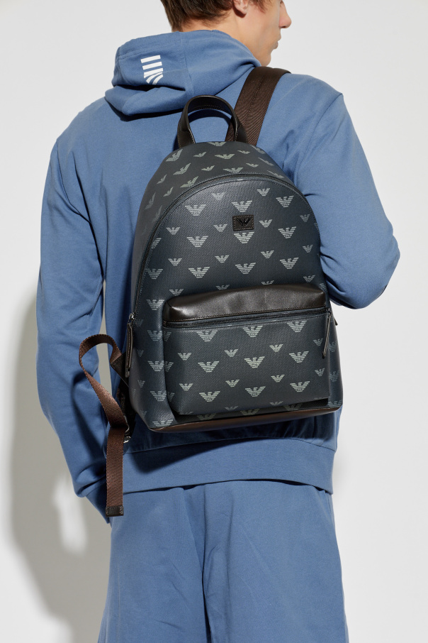 Emporio Armani Mochila con monograma