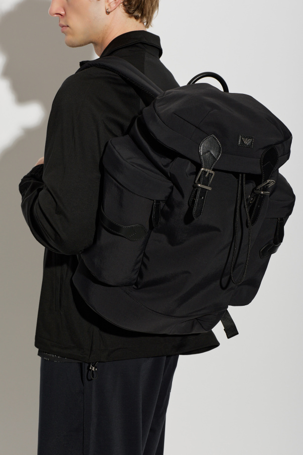 Emporio Armani Backpack with applique with logo