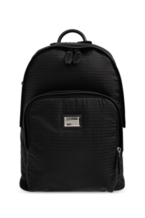 Monogram backpack od Emporio Armani