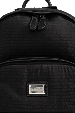 Emporio Armani Monogram backpack