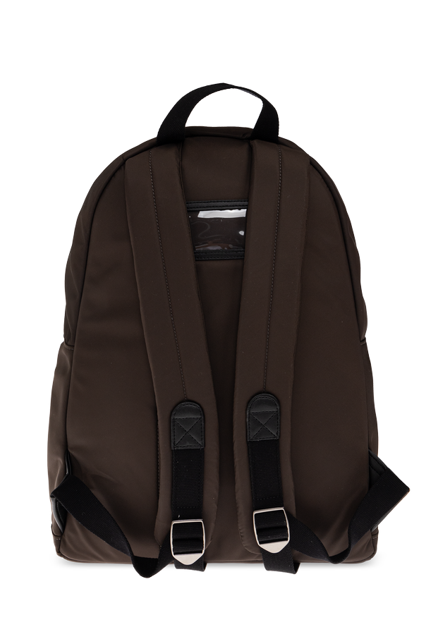 Dolce & Gabbana Kids Brown Designer Logo Backpack for Kids