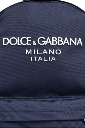 Dolce & Gabbana Kids Backpack with logo