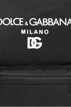 dolce Parfum & Gabbana Kids Backpack with logo