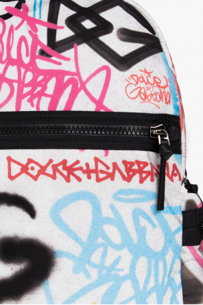 dolce Eckige & Gabbana Kids Patterned backpack