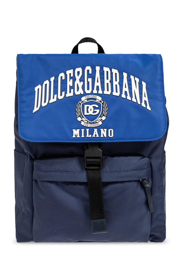 Dolce & Gabbana Kids Backpack with logo