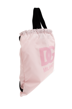 Dolce & Gabbana Kids Mochila com logótipo estampado