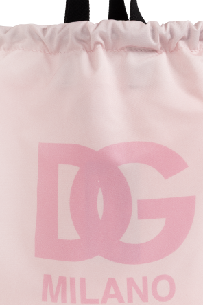 Dolce & Gabbana Kids Mochila com logótipo estampado