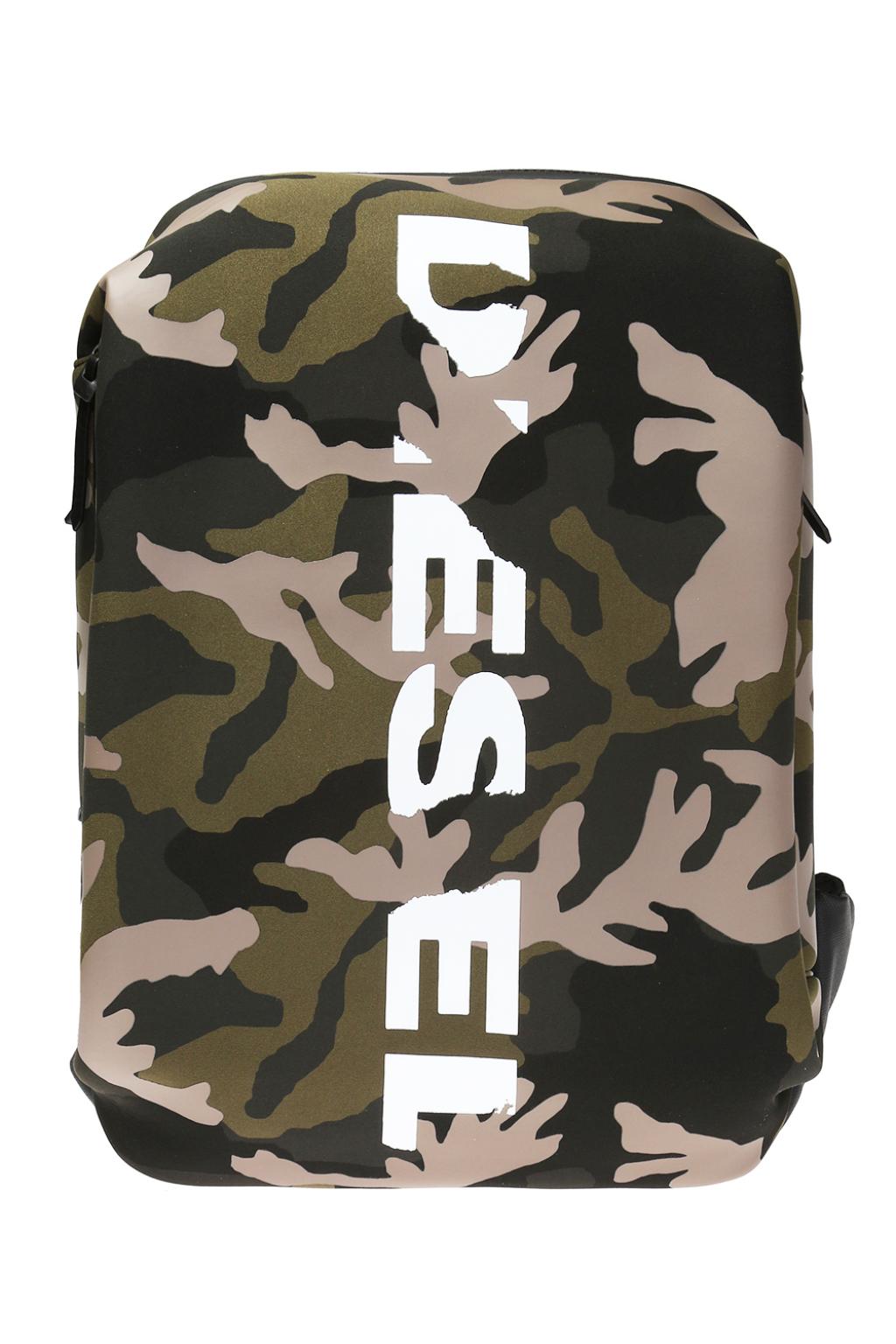 diesel camo backpack