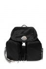 black sports flap crossbody bag