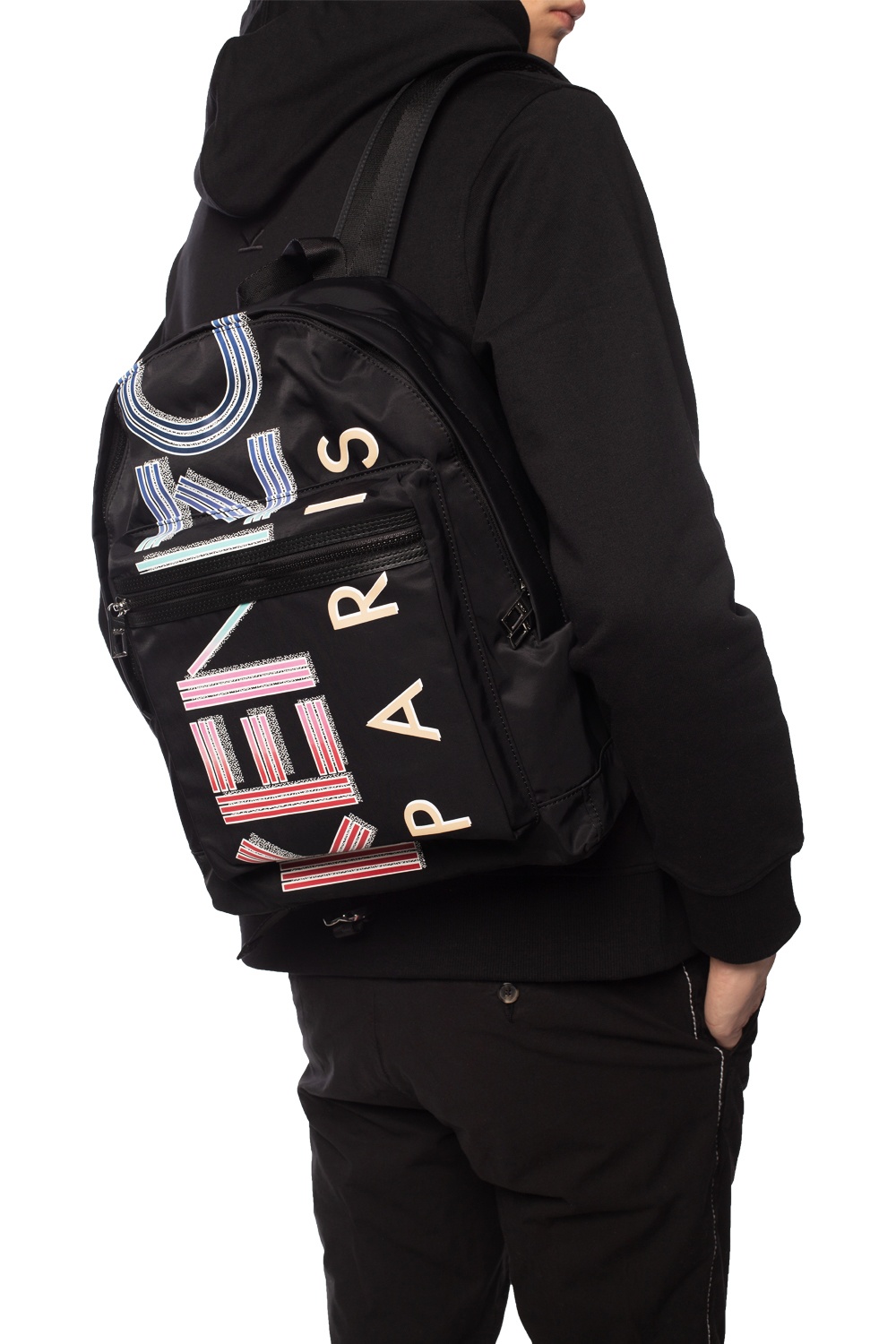 kenzo backpack logo