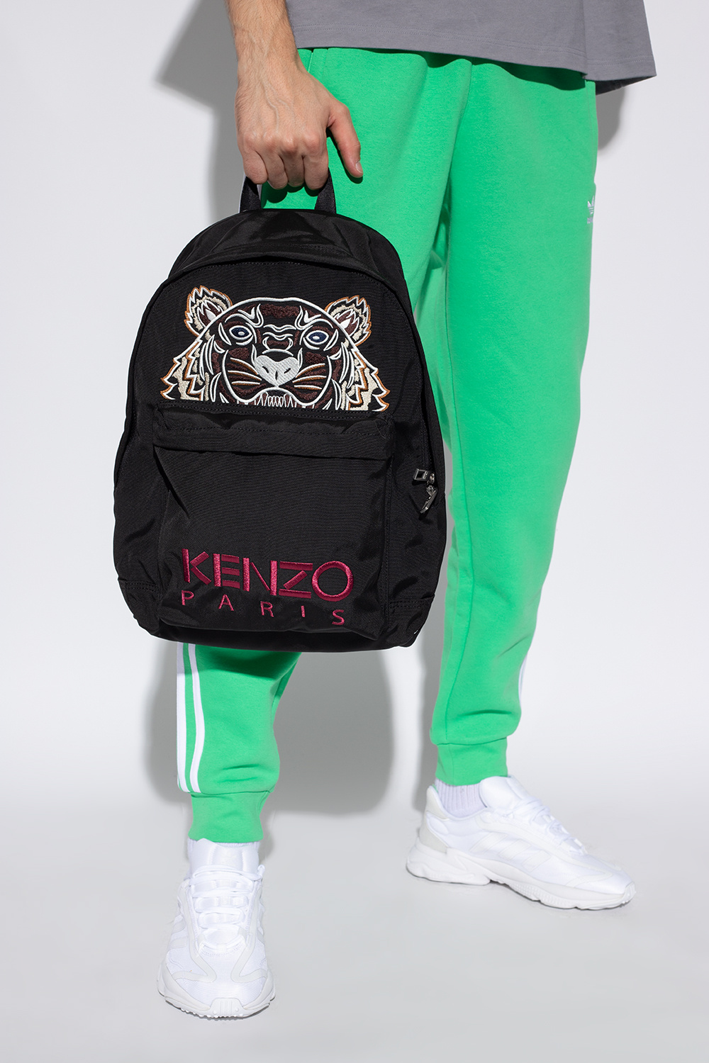 Kenzo real backpack with tiger motif