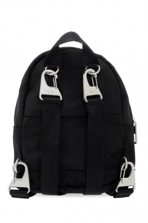 Kenzo logo-embossed foldover backpack Grün