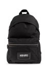 Kenzo BLACK Backpack with logo