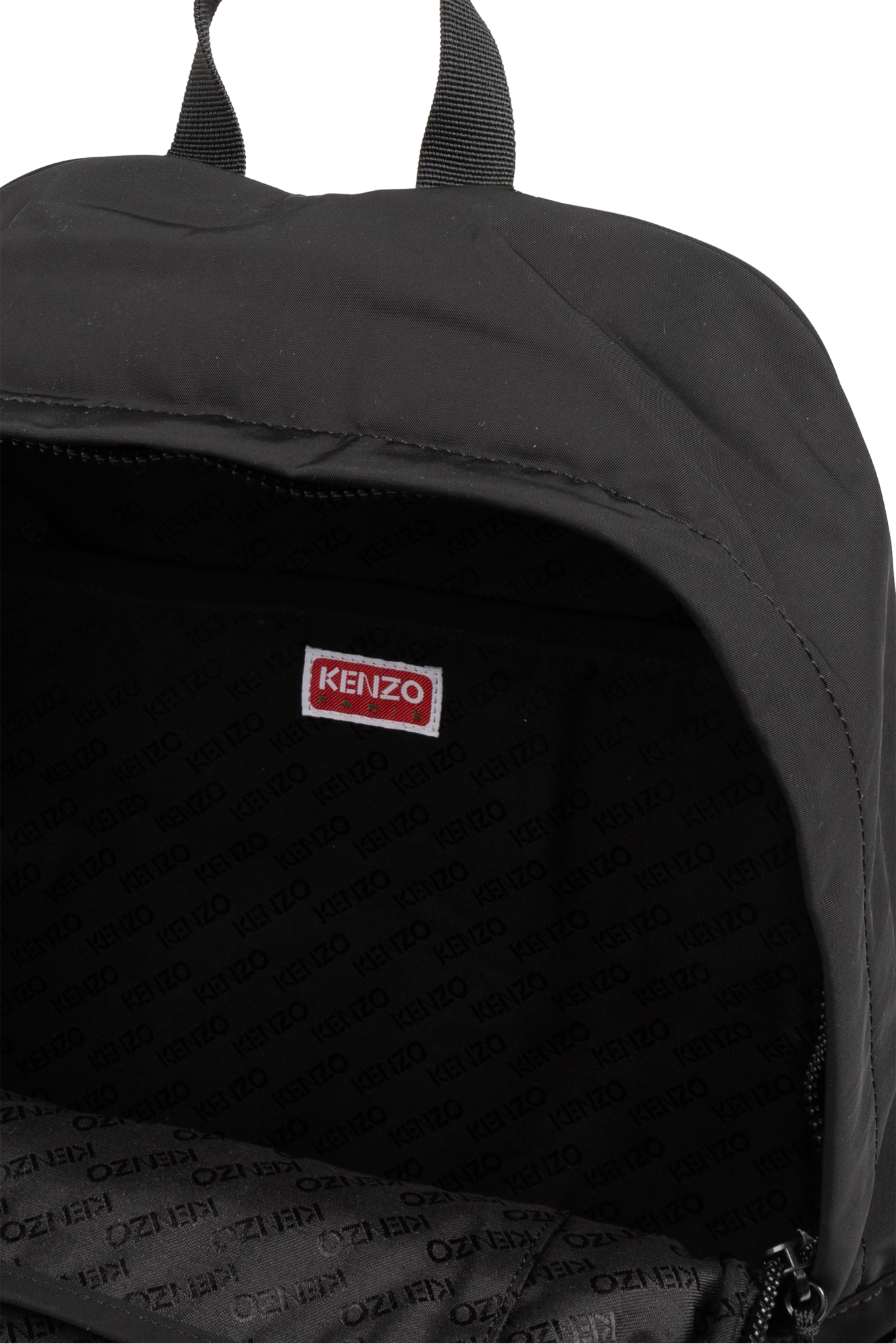 Kenzo backpack saffiano with logo