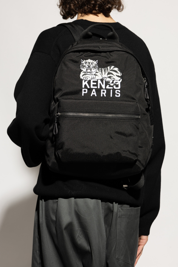 Kenzo Backpack with embroidered logo