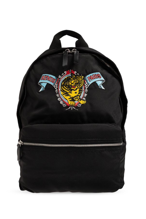 Backpack with a sewn-on logo od Kenzo