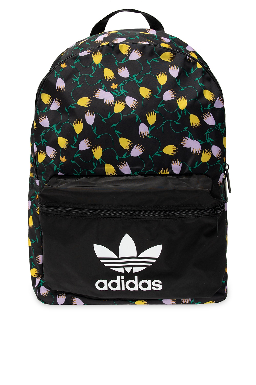 patterned adidas backpack