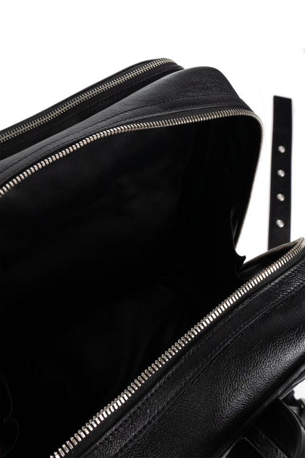 Acne Studios Leather backpack ‘Camero Gym’