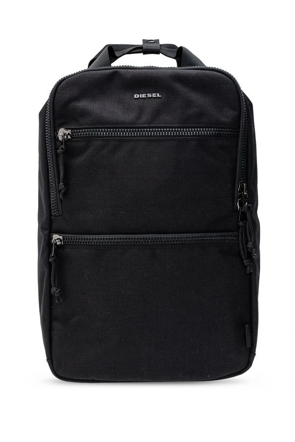 Diesel ‘Ginkgo’ grained backpack with logo