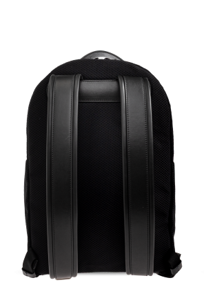 Giorgio Armani Backpack with logo patch