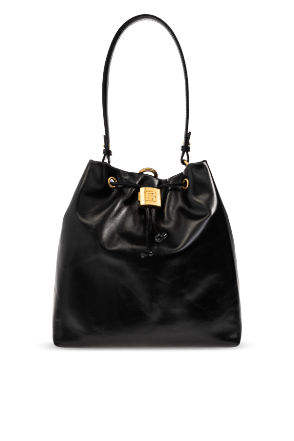 Leather backpack od Balmain