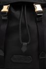 Tom Ford BLACK Backpack with logo patch