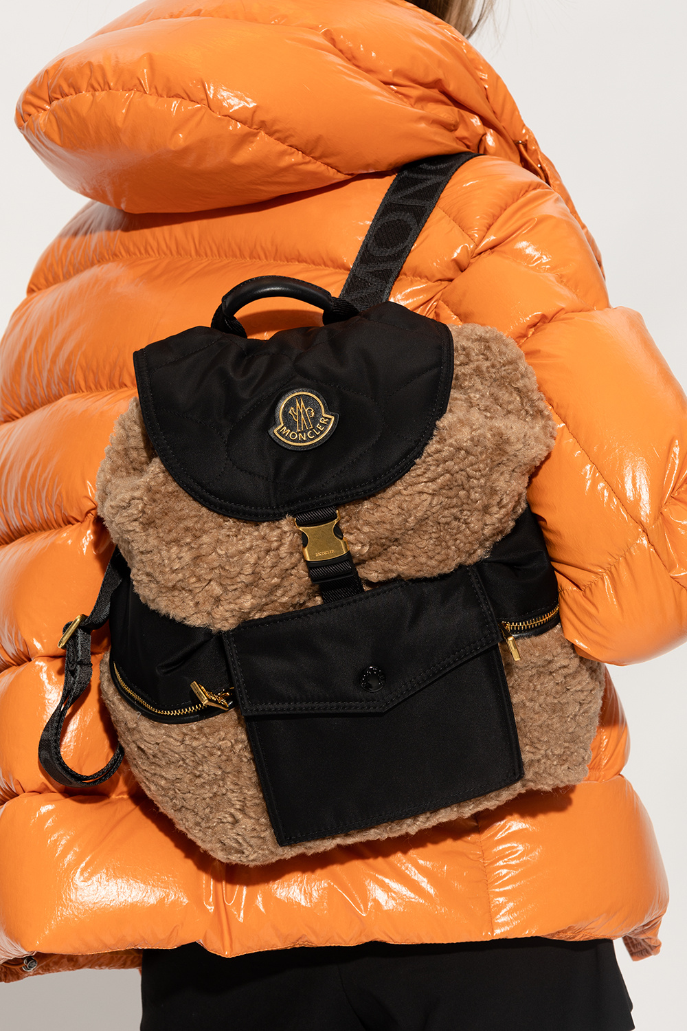 Moncler Green Dauphine small backpack