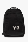 Y-3 Yohji Yamamoto BLACK Backpack with logo