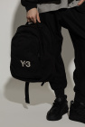 Y-3 Yohji Yamamoto BLACK Backpack with logo
