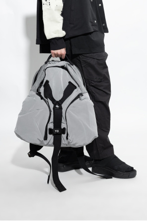 Y-3 Yohji Yamamoto backpack caterpillar brioso 83874 122 dark grey