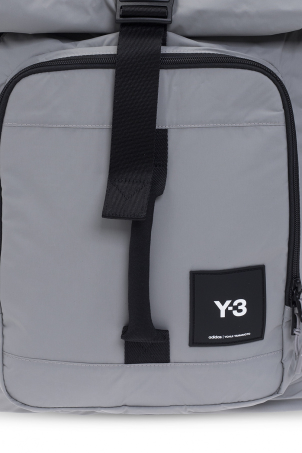 Y-3 Yohji Yamamoto White Bag For Girl With Print