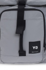 Y-3 Yohji Yamamoto Borsa tote con applicazione Viola