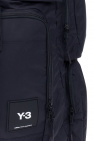 Y-3 Yohji Yamamoto BLACK Backpack with logo