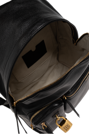 Balmain Leather backpack