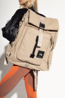 Y-3 Yohji Yamamoto beige Backpack with logo