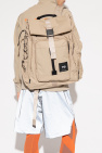 Y-3 Yohji Yamamoto beige Backpack with logo