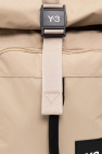 Y-3 Yohji Yamamoto beige Backpack with logo