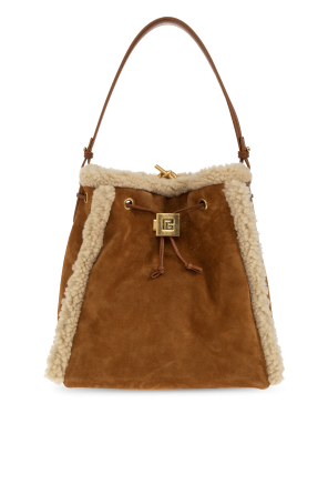 Leather backpack