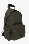 Y-3 Yohji Yamamoto GREEN Backpack with logo