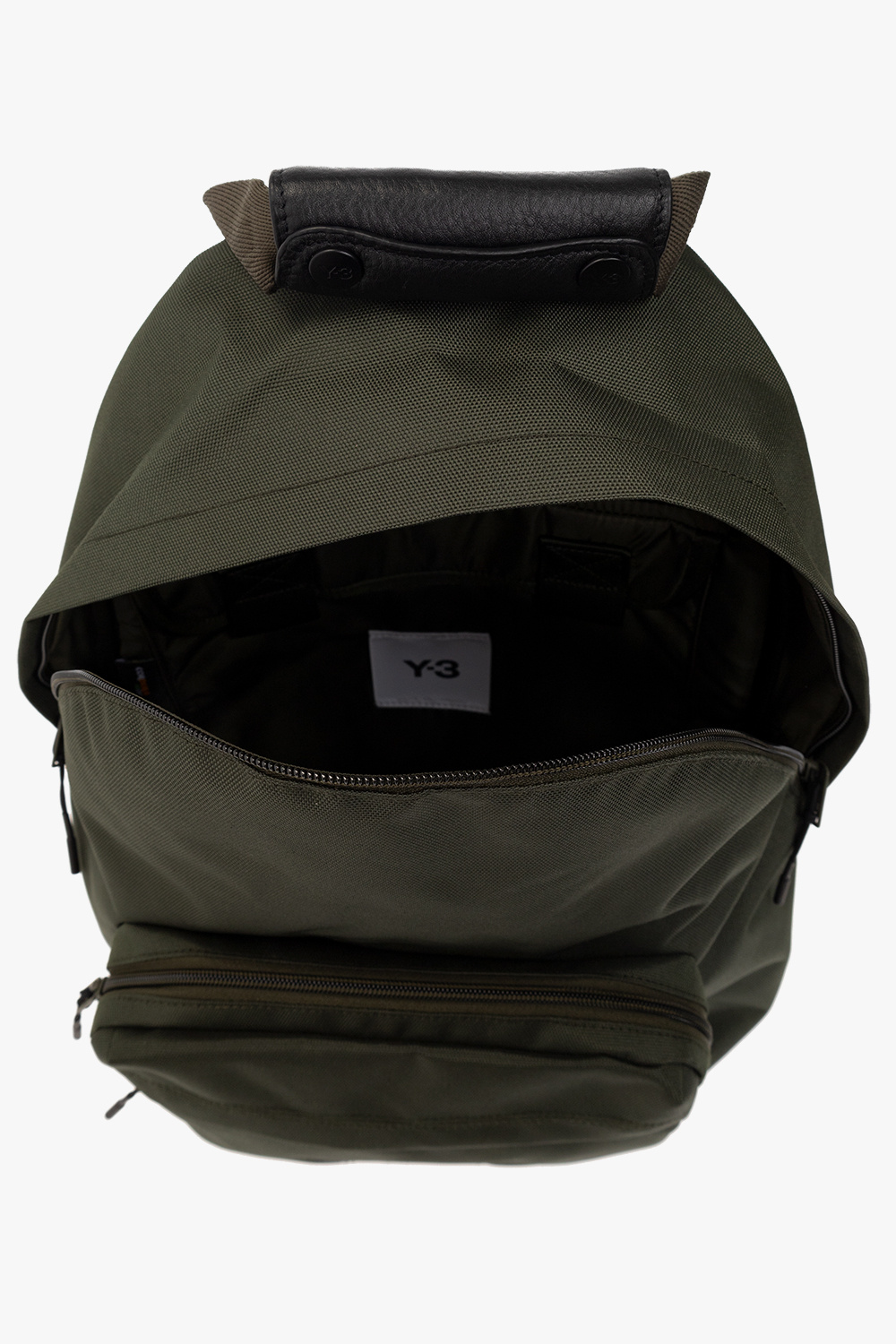 Y-3 Yohji Yamamoto BOYY SSENSE Exclusive Green Buckle Pouchette Shoulder Bag