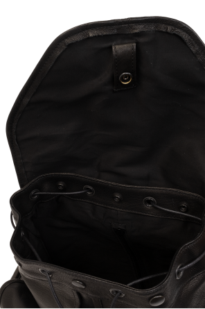 Yohji Yamamoto Skórzany plecak
