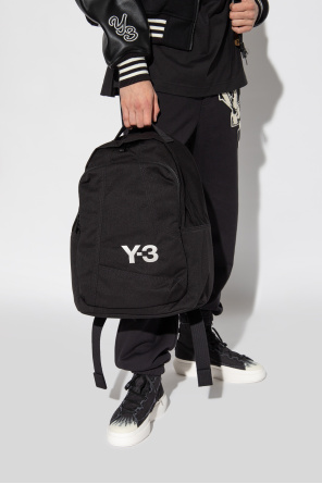 Y-3 Yohji Yamamoto Nike velvet backpack in black