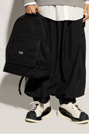 Y-3 Yohji Yamamoto Backpack with Printed Logo
