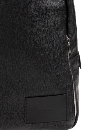 JIL SANDER Mochila de cuero