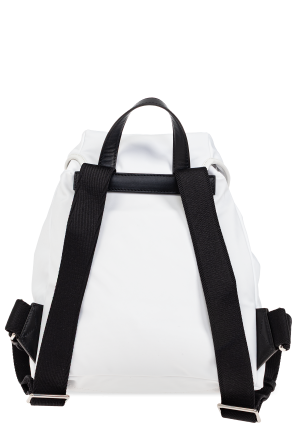 Moncler Backpack with logo-shaped appliqué