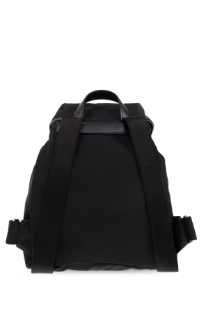 Moncler Backpack with logo-shaped appliqué