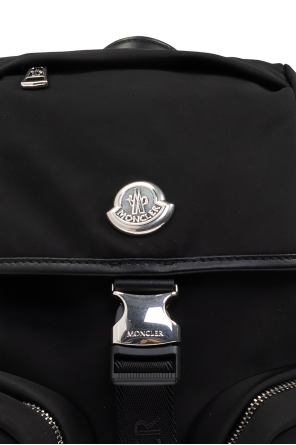 Moncler Backpack with logo-shaped appliqué